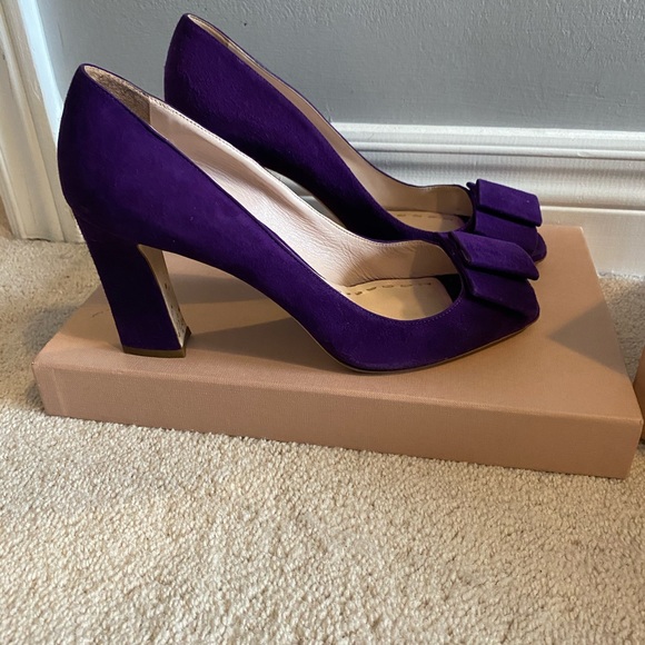 Miu miu suede purple pumps - Picture 3 of 7